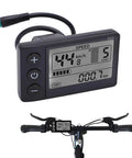 Beefed Up Electric Bike LCD Display Meter Waterproof Speedometer Large Screen 24V 36V 48V Compatible Control Panel Bike Computer