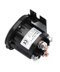 Heavy Duty 12V 24V 48V 200A Electric Stacker Forklift Tail Plate Switch for High Voltage Motor Control with copper terminals.