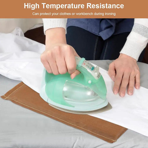 Using a brown heat press pillow from Heat Press Pillow Set 9 Pieces In 1 With Four Size Cushions And Five T Shirt Ruler Guides