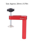 Two Pack Bench Dog Clamps, Aluminum Alloy Hold Down Table Vises For Woodworking, Delivers 600 Lb Clamping Pressure, Fits 20mm Dog Holes