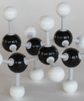 Organic Chemistry Model Kit For Students And Teachers With Atom Configurations And Bonds, 72 Color Coded Plastic Atoms