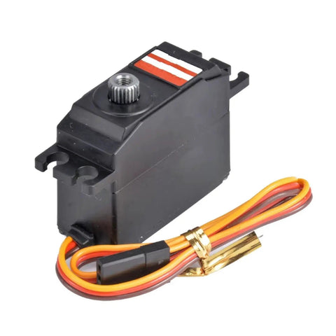 Top Grade 25G Metal Gear Digital Servo Featuring Coreless Motor High Torque RC Crawler Upgrade Parts 1/10 1/8 Scale Buggy, black gear