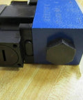 Directional control solenoid R978031711 2WE6Y62/EG24 N9DK24L2/62 24 VDC hydraulic proportional valve, horizontal view