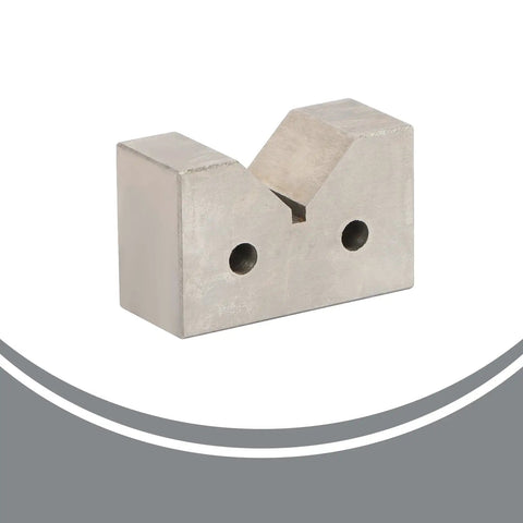 Two Ground V-Block Set 3/4 X 1-1/4 Inch For Milling And Drilling Machines, Precision V-Block Pair For Accurate Workpiece Positioning And Secure Milling Alignment, steel