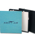 2550 Replacement Filter Kit with Washable Pre Filter and 2 Stage True HEPA and Carbon Filter for Air Purifier on white background