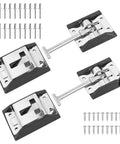 Heavy Duty 304 Stainless Steel RV Door Holder Latch For Campers And Travel Trailers, Thick T Style Entry Door Catch with screws