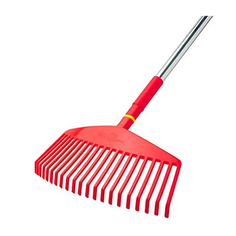 Multi Change Leaf Rake Head For Lawn Care Tools Red 46.5 X 6.5 X 4.2 Cm Durable Tool Head With Tough Tines For Debris Cleanup On Hard Ground