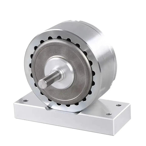 Durable Magnetic Powder Brake and Hysteresis Brake for Precision Load Damping on Dynamometers HB-124 on a metal base