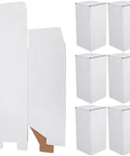 White Corrugated Mailer Boxes 10 Pack Durable Shipping Cardboard Boxes For Small Biz Moves And Storage Prevents Collapsing
