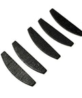 Heavy Duty Rotor Vane Keys 5 Pack For Air Die Grinder Sander Polisher Tool Replacement Compatible 01480 51400 stacked black vanes