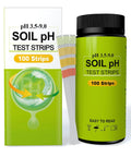 Soil PH Test Kit With 100 Quick And Easy PH Testing Strips For Grass Garden And Plants Durable Universal Soil PH Level Tester