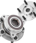 2 Pack Front And Rear Hub Bearing Assembly Kit Fits Hyundai Kona Veloster Veloster N Elantra Elantra GT Ioniq Niro Seltos And Kia Rides From 2017 To 2023 OE Grade Wheel Hub Bearings For Reliable Everyday Driving