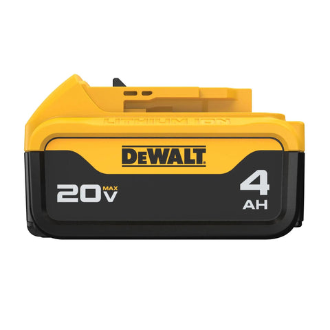 Professional 20V Max Xr Cordless Power Tool Batteries 4 Amp Hour 2 Pack Featuring Led Charge Display With Durable Housing, 4 Ah battery.