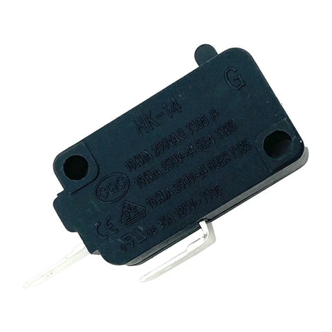 Heavy Duty 16 Amp Black Micro Switches Four Pack SPST NO Pin Plunger Solid Gear Replacement For Honeywell V7-1S37D13 with pin connection.