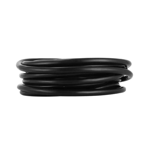 Heavy Duty 50 Foot Welder Extension Cord, 30 Amp 10 AWG Copper Core Power Cable, coiled view, ETL Listed