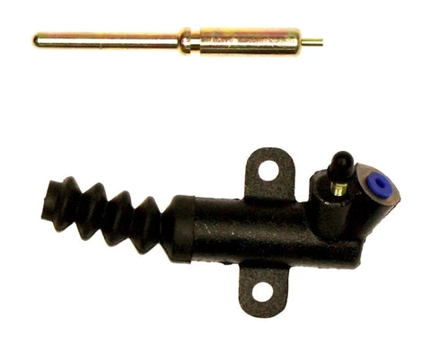Heavy Duty Clutch Slave Cylinder Fits 1986 To 1993 Mazda B2000 And B2200 L4 Two Point Zero Liter Eight Inch Seven Eighth Inch Disc Twenty Two Spline Replacement For Tight Shifts And No Sweat Swap Daily Cruising, featuring main unit and pin.