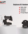604-240 HVAC Heater Blend Door Actuator Passenger Side Compatible With 2007 2015 Ford Edge Lincoln MKX Right Main