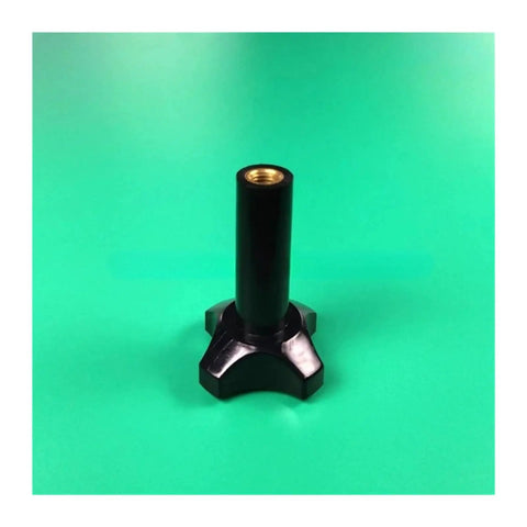 High Quality M8 Short Tightening Nut With Four Leaf Shaped Clamping Bolt Replacement Accessory Soft Serve Ice Cream Maker Heavy Duty Really No Sweat Setup Snug Fit Today on green background.