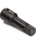 One Half Inch Drive To Three Inch Impact Extension For Impact Drivers, Increases Reach For Hard To Reach Fasteners, Spring Loaded Detent Ball