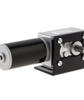 12V DC Worm Gear Motor 12 RPM Self Locking Mini Gearbox With Bracket High Torque Permanent Magnet Reduction Motor D Shaft