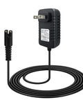 Replacement Charger Cord For Water Flosser WP360 WP450 WP462 And WP400 Series YLA03010 With Two Prong Connector 5 Foot Cable 3V DC 0.1A Output Black