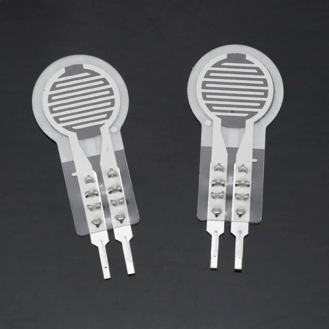 Two Pack Thin Film Pressure Sensor With Pressure Switch 0.74x0.31In Force Sensitive Resistor For Robots And Medical Gear Flexible Sensor Ideal For Prototyping Robotics Projects And Medical Devices, 19x8 mm pair