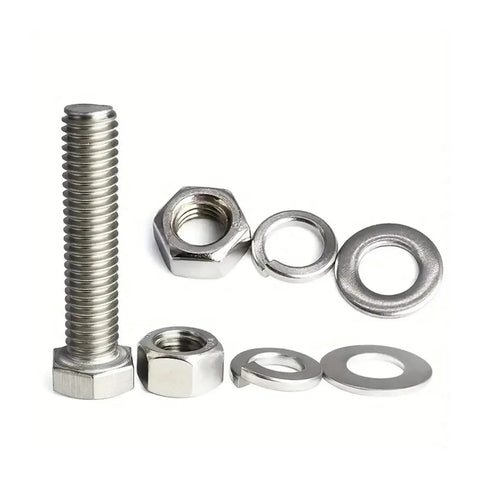 480 Pcs M4 And M5 Stainless Steel Socket Bolts Set With Nuts Hex Drive Built To Last Corrosion Proof 304 Stainless For Furniture Machinery Electronics And DIY Projects, bolt with nuts and washers