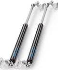 Heavy Duty Gas Struts 15 Inch With Brackets 2 Pack Smooth Lift Supports for RV Bed and Camper Hatch, hydraulic design.
