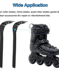 Inline Skate Replacement Straps With Screws And Nuts Included No Fuss Durable PVC Straps Kit For Men Women Kids Easy Install