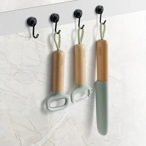 Heavy Duty Magnetic Hooks Neodymium Magnets 30Lbs Strength Rust Proof For Fridge Or Refrigerator Oven Grill Kitchen Tools