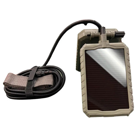 Durable Sol Pak Solar Battery Pack For Trail Cameras 12V Solar Panel Rechargeable 3000mAh Li Ion Battery 10Ft Insulated Cable