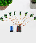 8 Channel RC Servo Tester With Independent 8 Channel Interface And Over Current Protection setup in garden setting