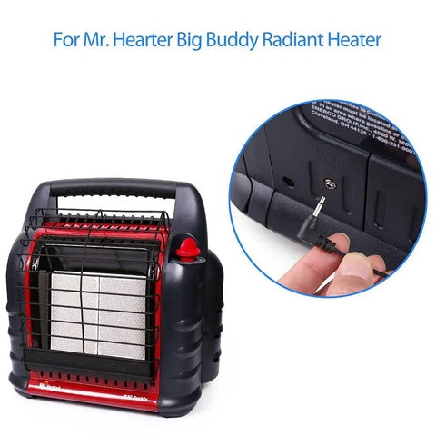 Power Adapter For Mr Heater Big Buddy Heater MH18B And Tough Buddy Models F274800 connection detail with adapter