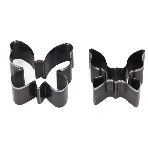 Butterfly Shape Leather Cutting Dies Set For DIY Leather Craft Keychains And Wallet Making, metal two-piece punch die kit