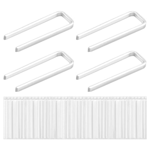 Kickass Shutter Repair Kit With Hella Durable Staples For Plantation Window Louvers Replacement Pins 0.6 X 0.2 Inch, silver louver pins and staples.