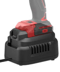 Heavy Duty 20V AC To DC Power Adapter Transforms Your Cordless Gear Right Into Wired Mode, with plug adapter and power connections.