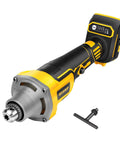 Compatible With 20 Volt Power Batteries This Smooth Operator Cordless Die Grinder features a three jaw chuck and ergonomic design.
