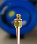Totority Sturdy Copper Grease Fittings Kit 106 Pieces With M6 M8 M10 Nipples And Angled Noses For Automotive Repairs Not Easy To Rust Or Deform, brass grease fitting on copper tube