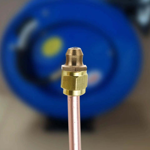 Totority Sturdy Copper Grease Fittings Kit 106 Pieces With M6 M8 M10 Nipples And Angled Noses For Automotive Repairs Not Easy To Rust Or Deform, brass grease fitting on copper tube