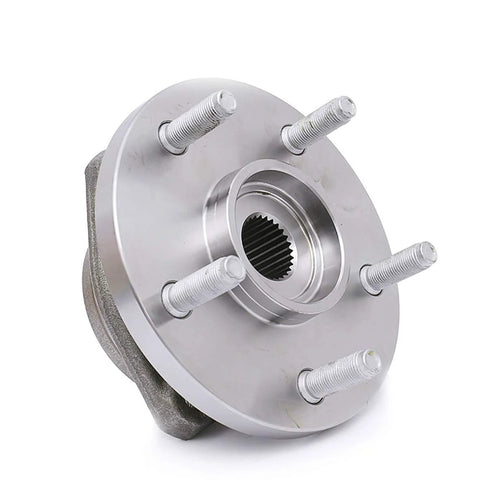 Front Wheel Bearing Hub Assembly for 1999 to 2004 Jeep Grand Cherokee Five Lug Front Hub Fits Left Or Right Side OE Quality ISO TS 16949 Certified Beefed Up Wheel Hub Replacement for a Reliable Smooth Ride