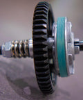 4x4 RC Upgrade Kit: 54T Metal Spur Gear 32P With Full Clutch Assembly, close-up view of metal gear and clutch components