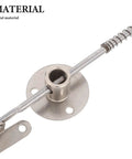 Heavy Duty Cabinet Door Support Rods 4 Pack With Soft Close Lift Hinges For Kitchen And Wardrobe Iron Silver