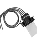 Front view of Toyota Tacoma HVAC Blower Motor Resistor with Wiring Harness Replacement for 2005 to 2020 Manual AC Controls