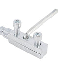 Premium Adjustable Bolt Extractor Kit For Damaged Screws And Broken Pipe Threads, Ultimate Stripped Screw Removal Tool With Hex Handle For 1/2 To 3/4 Inch Plumbing Repairs On Faucets And Valves A Total Game Changer, silver metal
