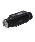 Side view of Angel Eyes E700S Beast Mode Bright 2800 Lumen Front Light 800 Lumen Side LEDs Magnetic Tail Cap Hands Free EDC Organizer Box