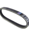High Mileage V Drive Belt For T Max 500 Scooter XP500 Models 2004 To 2011 With Heat And Oil Resistant Performance For Smooth Power Transfer And Reliable Motorbike Clutch Drive, side view showing texture and details.
