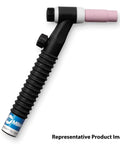A-150 TIG Torch Kit With Valve For Air Cooled TIG Welding Handheld Torch 12.5 Foot Rubber Diamond Grip WP-17V-12-2 Compatible