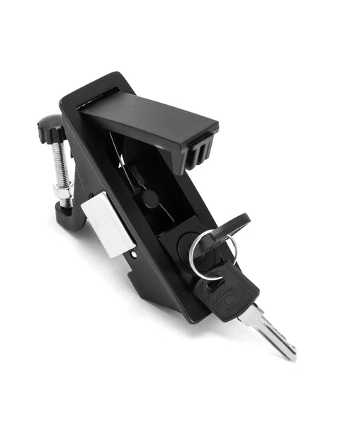 QWORK large hand-operated compression latch with flush lever and keyed lock