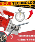 Powerful Electric Hydraulic Rebar Cutter With 1250W And 1700W Copper Coil Motor Cuts Rebar From 4 To 20 mm