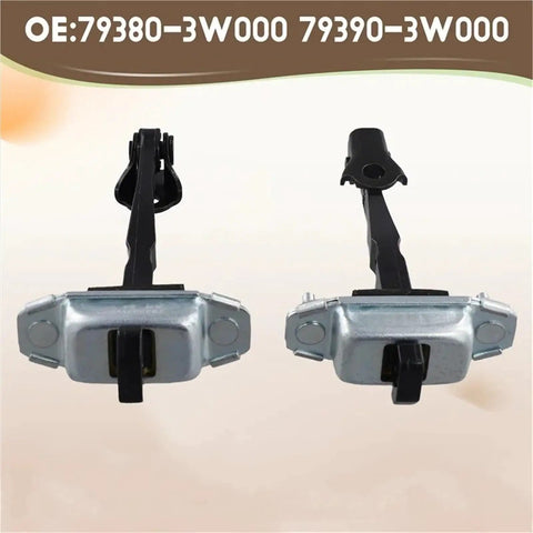 Kia Sportage MK3 2011-2016 Front Left And Right Door Hinge Strap Set Check Stop Hinges With Dampened Soft Close Mechanism OE 79380-3W000 79390-3W000